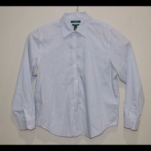 Ralph Lauren Long Sleeve Striped Button Down Shirt